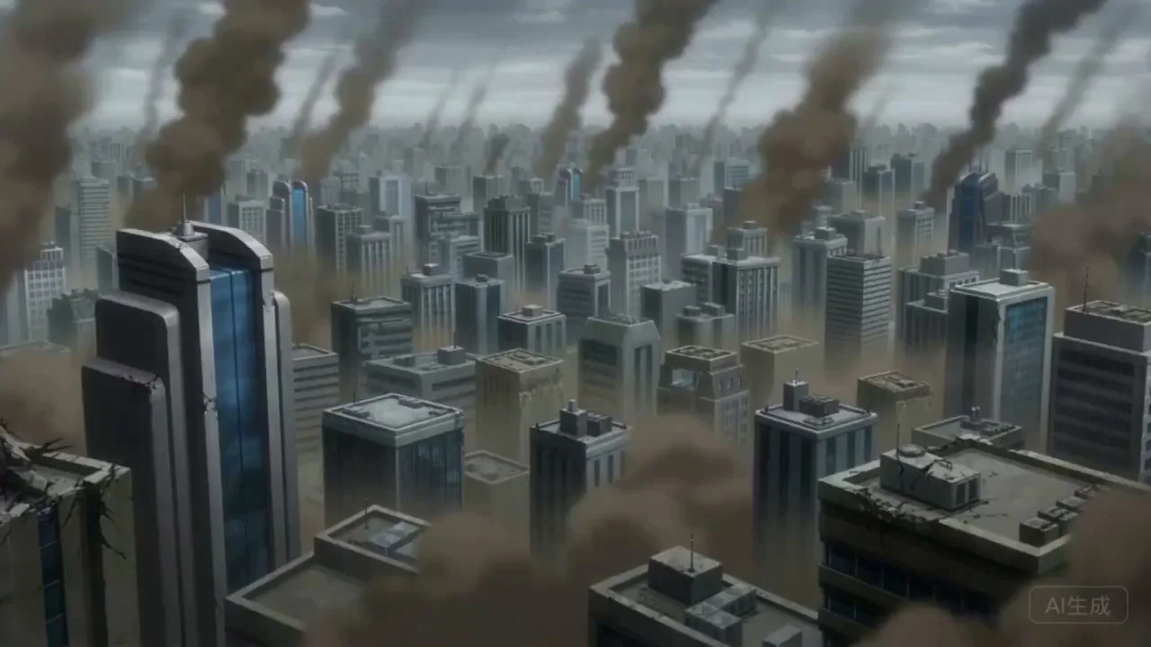アニメクロスオーバー戦争/廃墟の未来都市