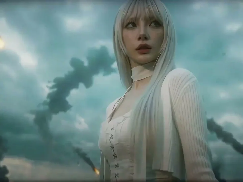 Masked Black Sun Wind Dark Realistic Avatar Video
