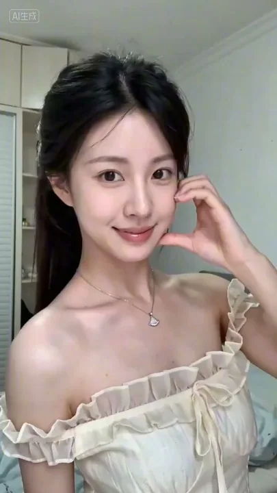 冬の寝室で撮影された、純欲系の少女の即興写真