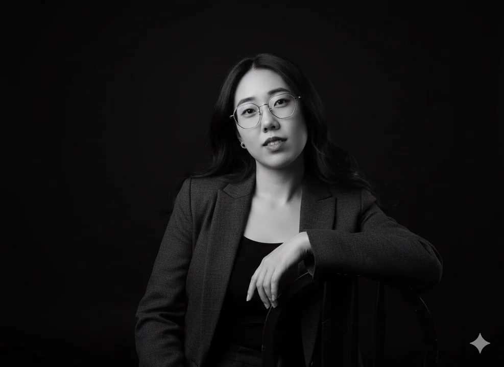Hyper-realistic studio portrait photography