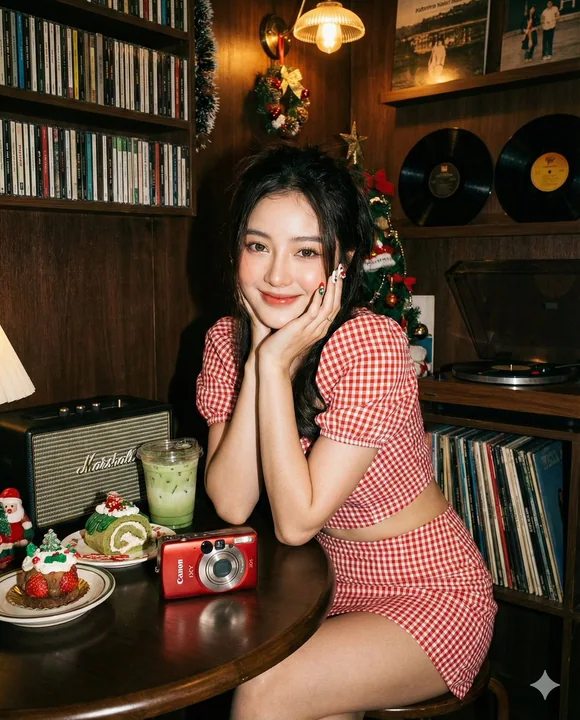 Retro Record Store's Glittering Y2K Sweet Girl