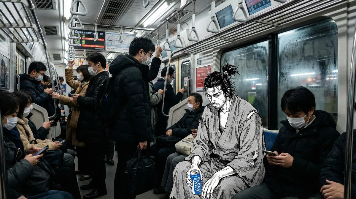 Intégrez des personnages de manga à votre photo en vraie grandeur