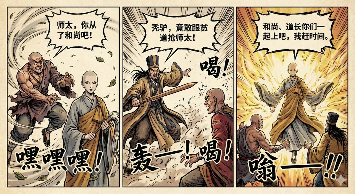 Manga de wuxia à 3 cases à Hong Kong