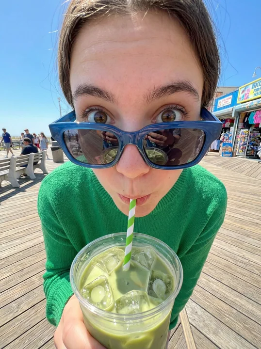 Fille matcha