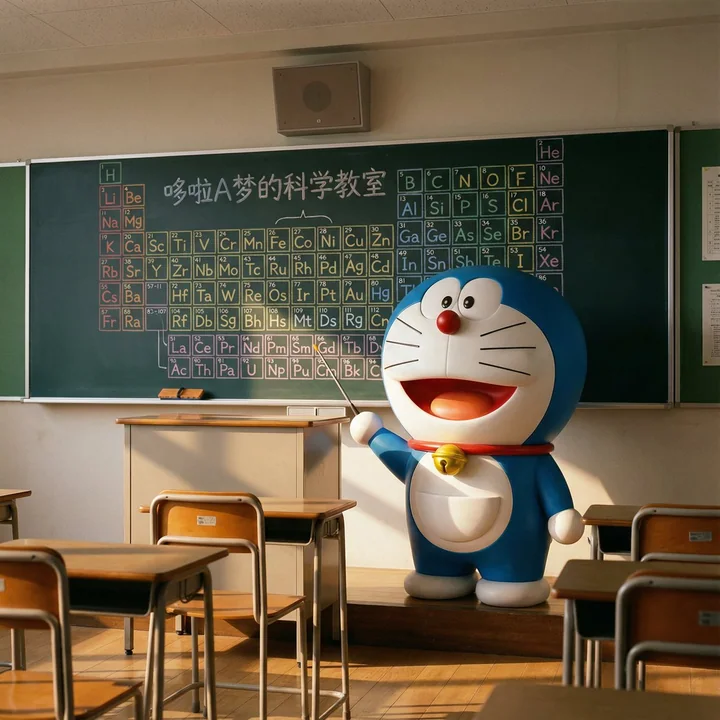 ドラえもんが授業をします。