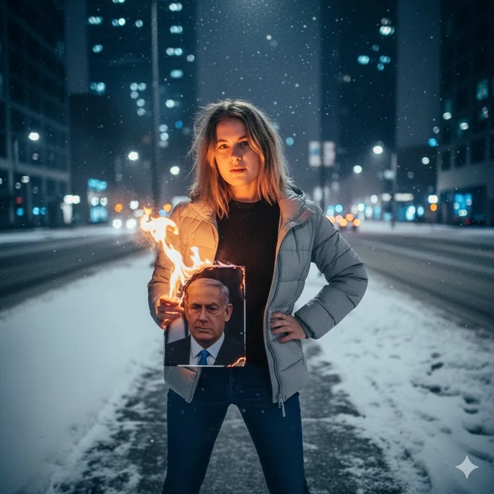 燃烧旧秩序:雪中借火点烟的叛逆少女