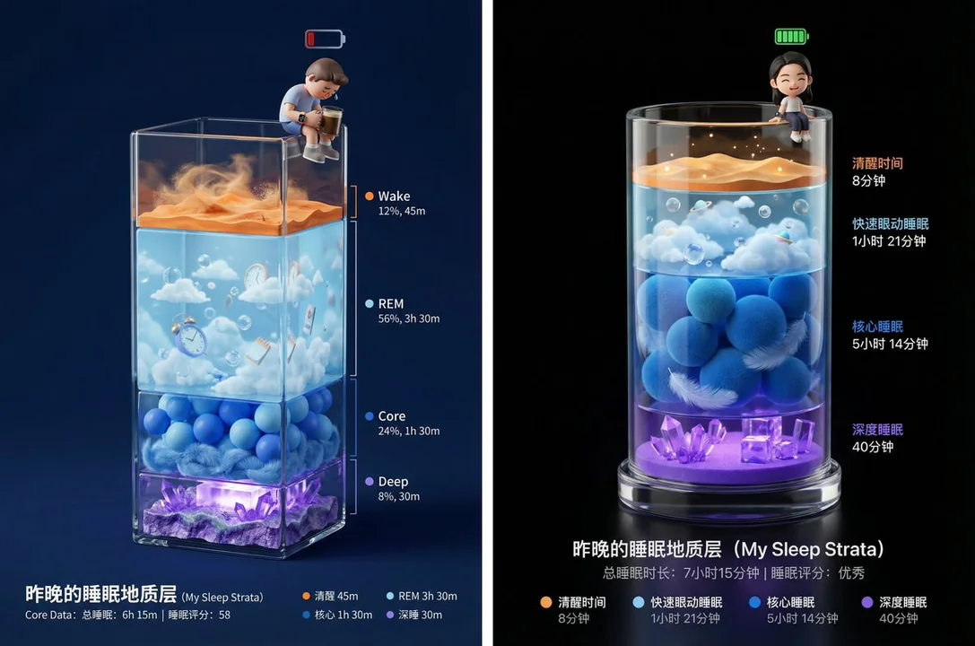 可爱的小睡报告海报