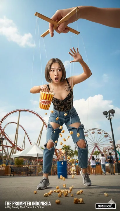 糸付き人形