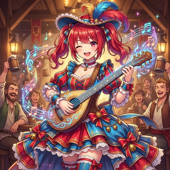 戦場アイドル：輝く吟遊詩人の華麗なる覚醒