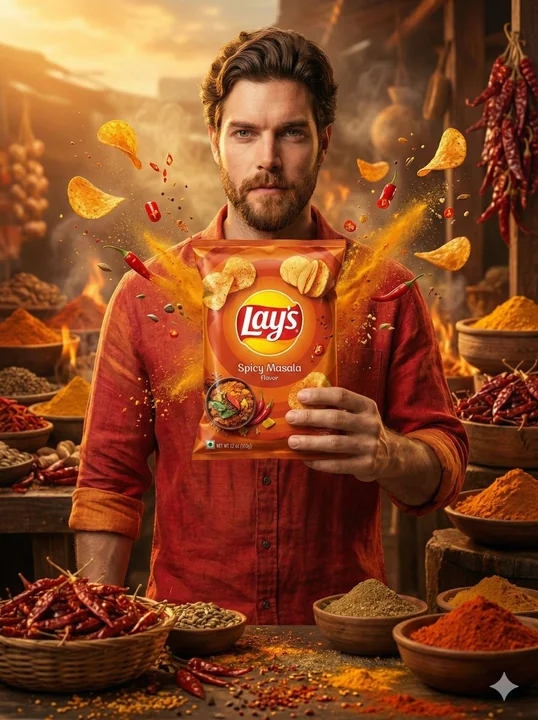 Гиперреалистичный кинематографический рекламный ролик чипсов Lay’s