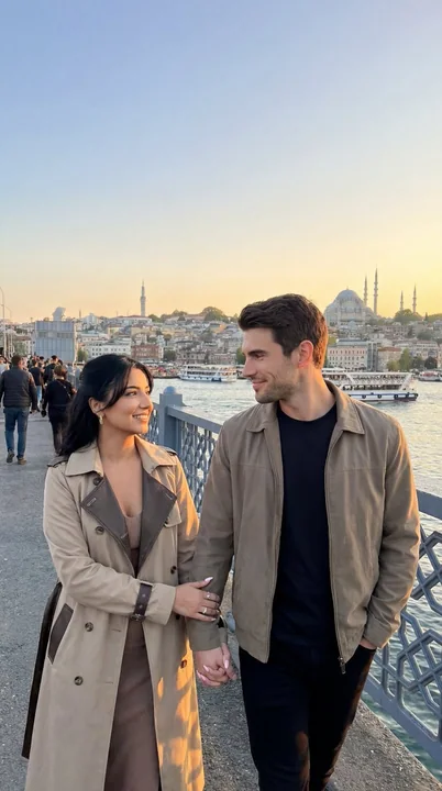 L'amour éternel qui traverse le temps dans les rues d'Istanbul