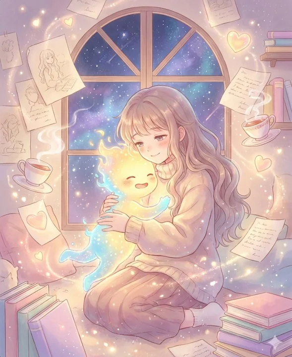 Peindre toutes les traces des années que toi et moi avons passées ensemble, ainsi que leur tendresse.