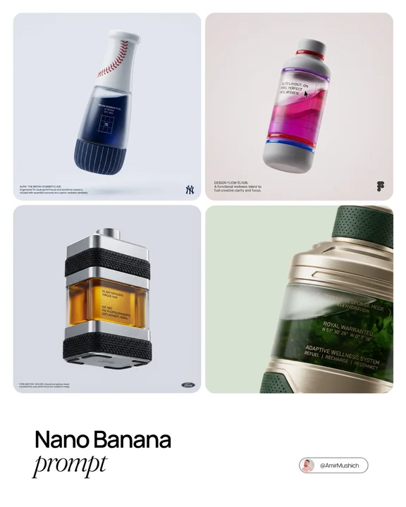 A complete product high-end promotional photo