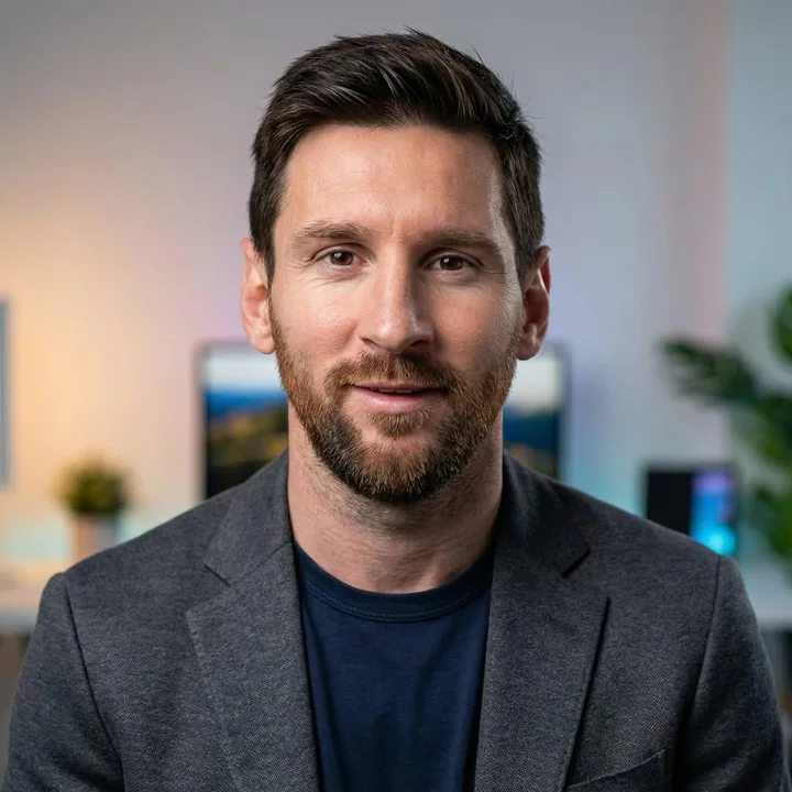 Modern professional elite man's confident business portrait