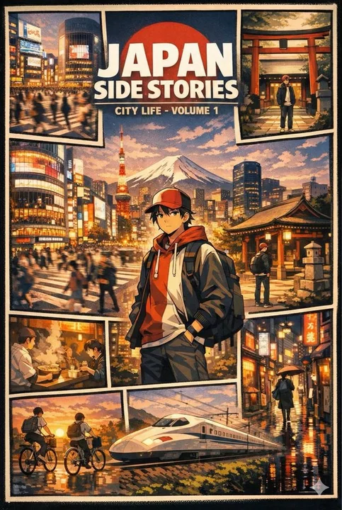 Affiche numérique au style manga