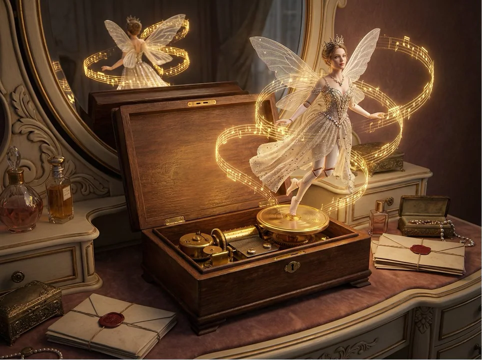 Miracle on the Dressing Table: The Mechanical Awakening of the Music Box Dancer