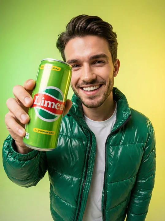 視覚的インパクトのあるトレンド飲料の商業ポートレート